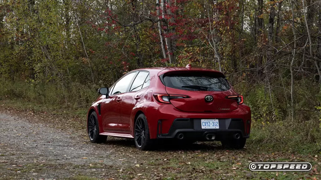 2024 toyota gr corolla rear shot 3