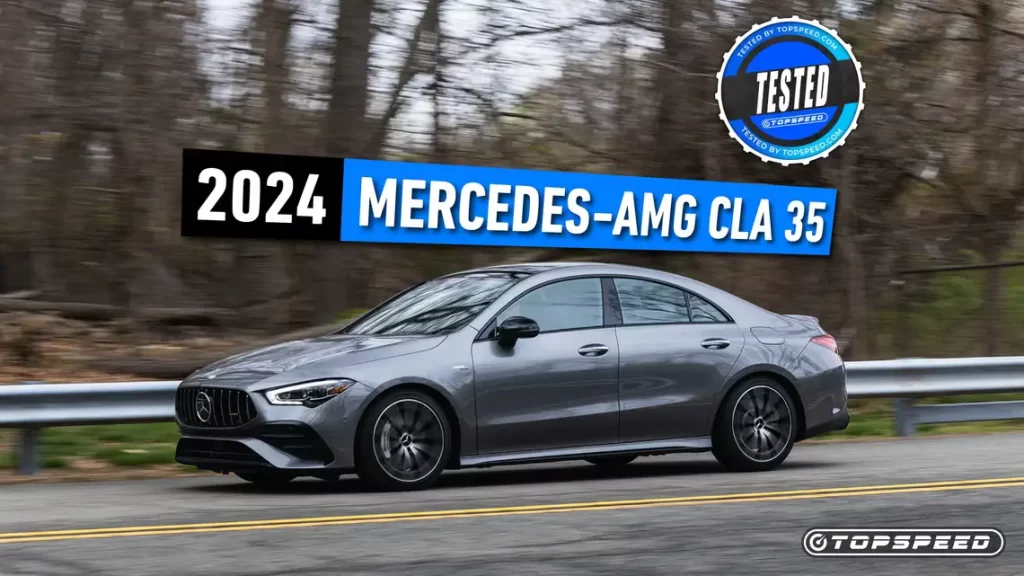 Обзор Mercedes-AMG CLA 35 4MATIC 2024 года 29 2024 mercedes amg cla 35