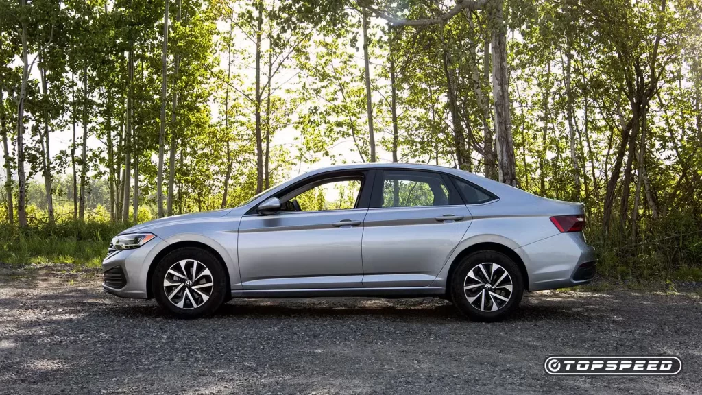 2024 volkswagen jetta side profile topspeed